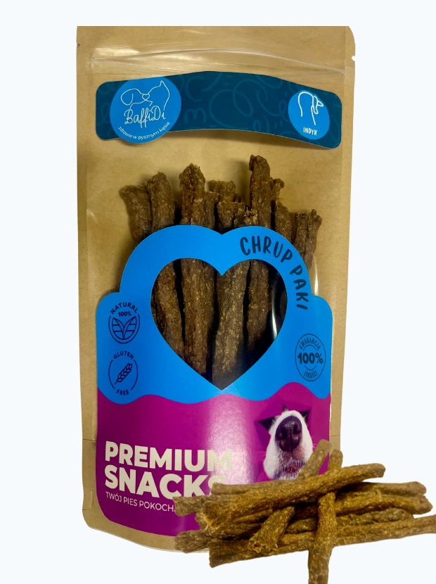 BAFFIDI CHRUPPAKI PRZYSMAKI DLA PSA INDYK 100G