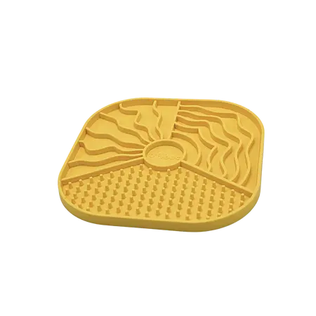 FIBOO LOLLIPOP WALLY ŻÓŁTY - MATA DO LIZANIA 19 X 19CM