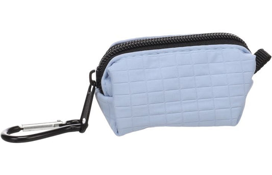 FLAMINGO POOP BAG HOLDER VIKA BLUE + 1 ROLL 9X4X5,5CM