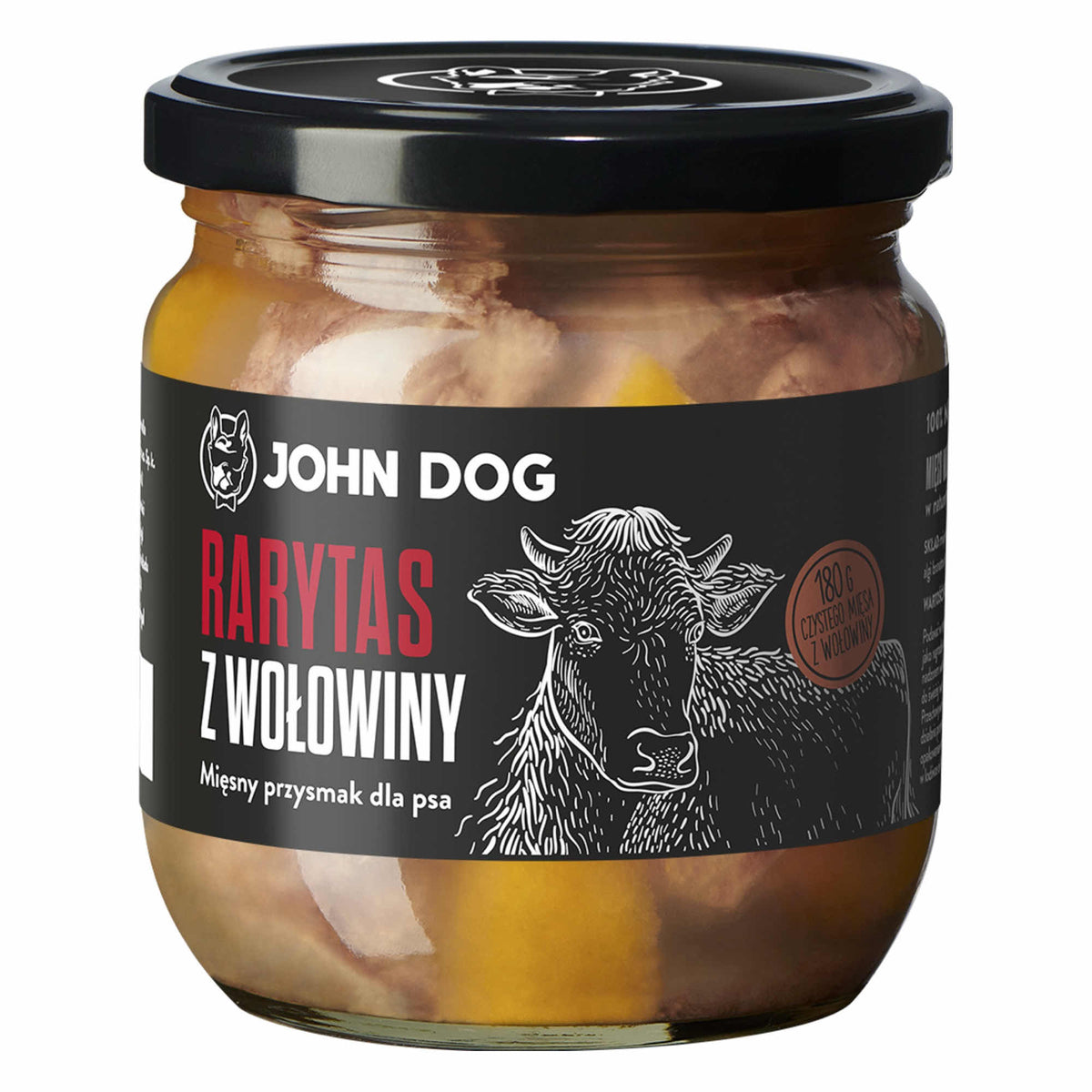 JOHN DOG RARYTAS PREMIUM DLA PSA Z WOŁOWINY 380G