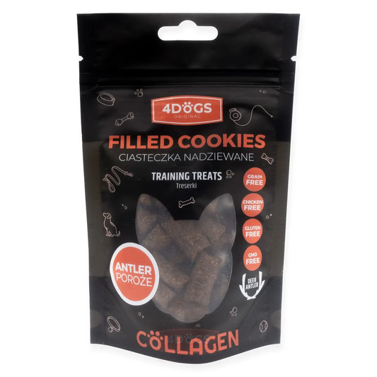 4DOGS COLLAGEN LINE CIASTECZKA NADZIEWANE 60G