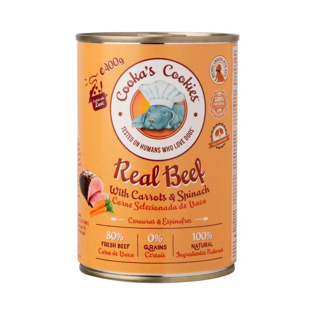 COOKAS COOKIES MOKRA KARMA DLA PSA REAL BEEF 400G