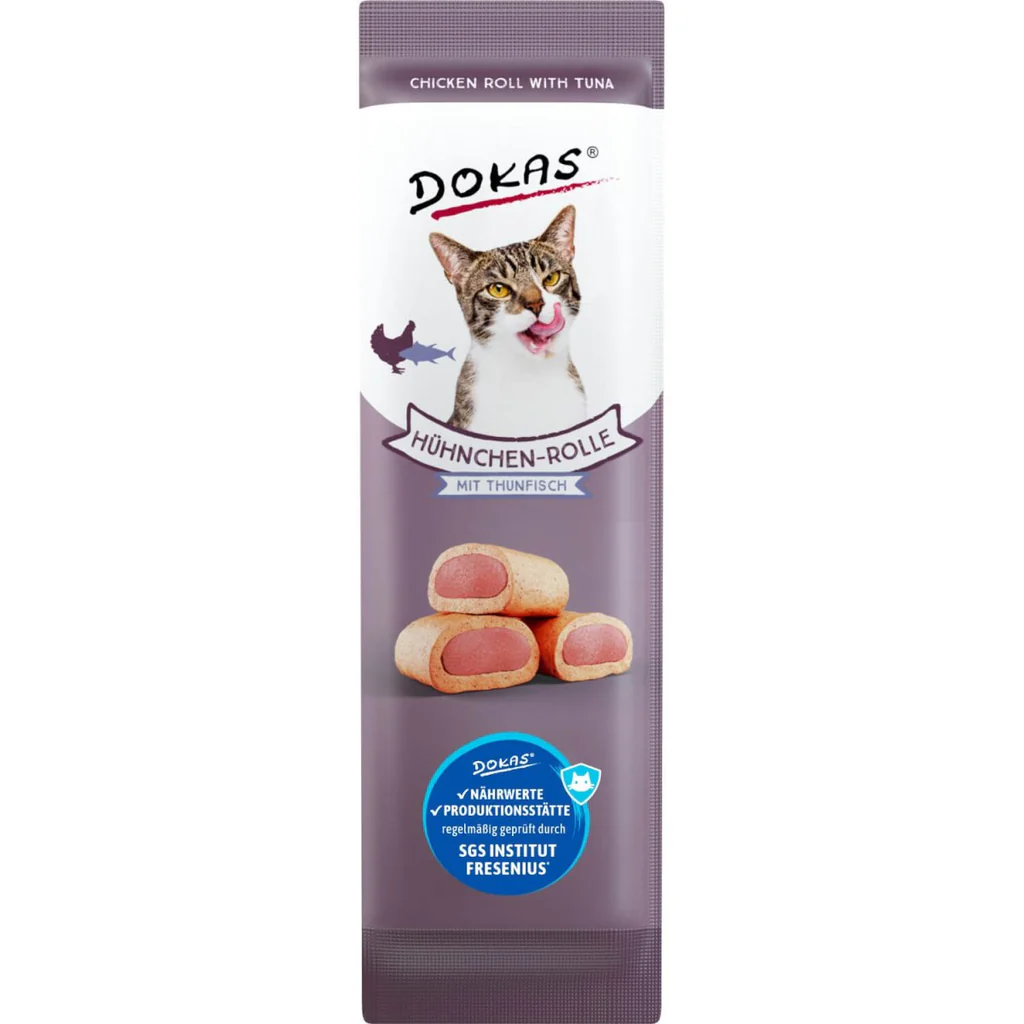 DOKAS HUHNCHEN ROLLE MIT THUNFISCH 10G