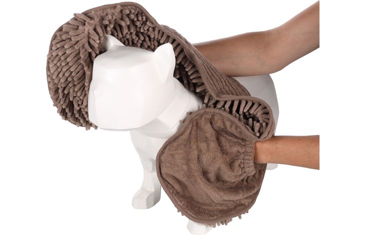 FLAMINGO ABSORBING TOWEL PAKKA TAUPE 80X30X2,5CM