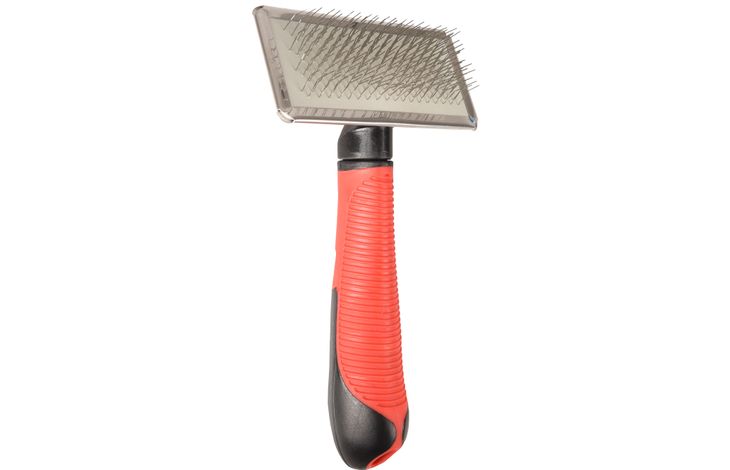 FLAMINGO SLICKER BRUSH + HANDLE PREMIUM M