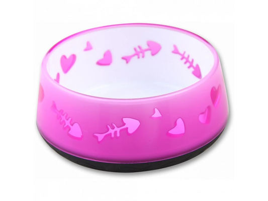 AFP KITTY LOVE BOWL PINK