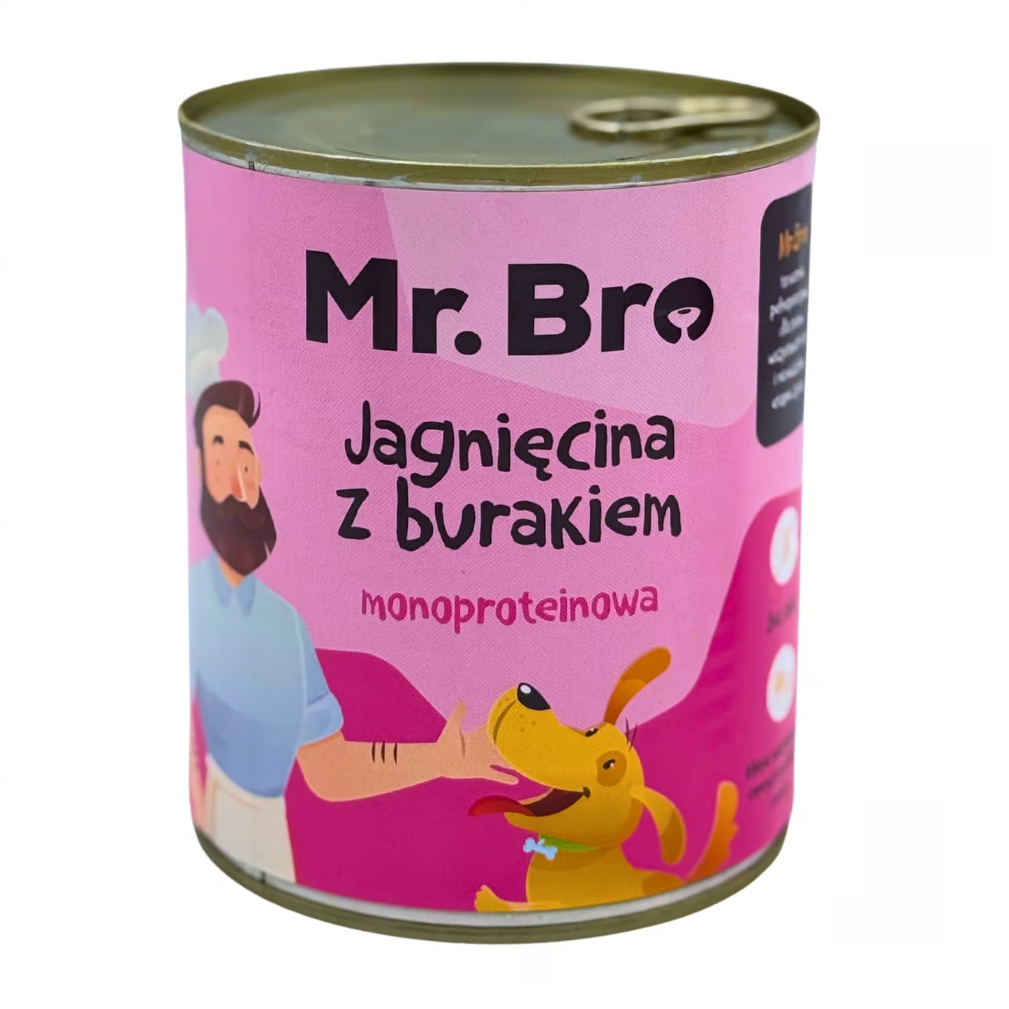 MR BRO MOKRA KARMA PIES JAGNIĘCINA Z BURAKIEM 800G