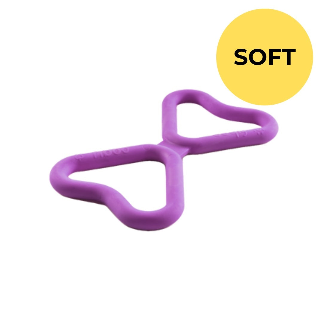 FIBOO FIB SOFT - FIOLETOWY NEON - SZARPAK DLA PSIAKA