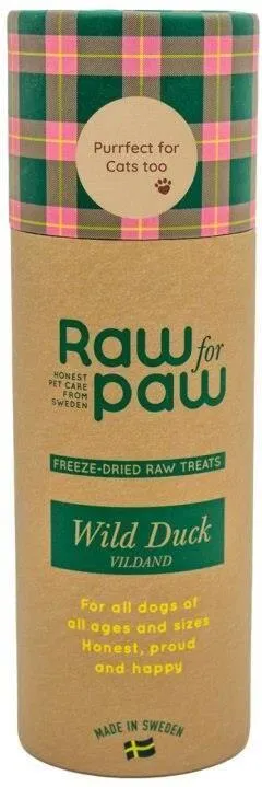 RAW FOR PAW PRZYSMAKI DLA PSA LIO WILD DUCK 45G