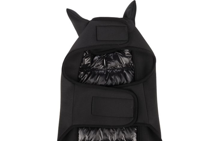 FLAMINGO COAT JAKARO BLACK 35CM