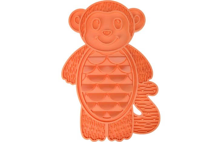 FLAMINGO LICK PAD SUMU MONKEY ORANGE 40X28CM