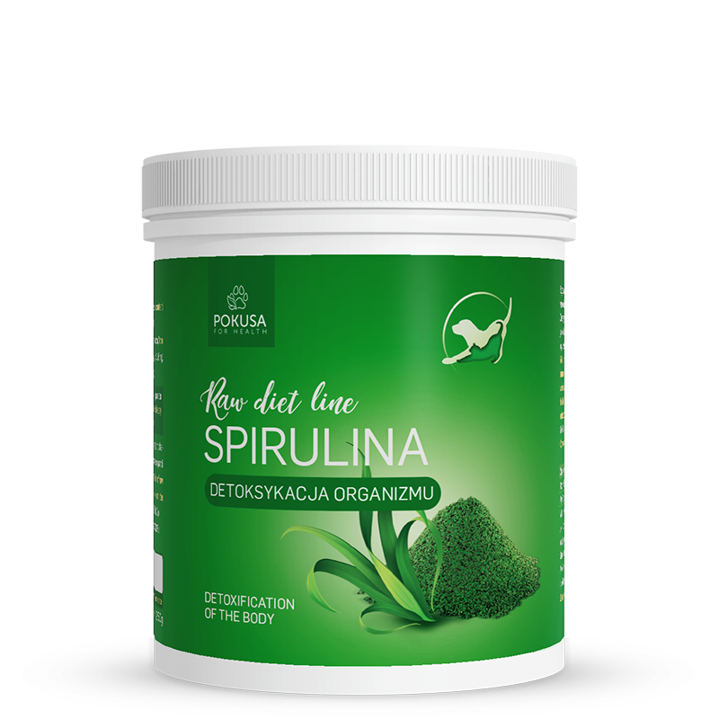 POKUSA RAWDIETLINE SPIRULINA W PROSZKU 250G
