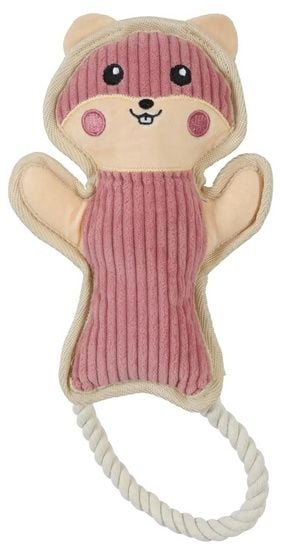 ZOLUX CHOMIK BUDDY RÓŻOWY 28CM – MIĘKKA, PISZCZĄCA ZABAWKA DLA PSA