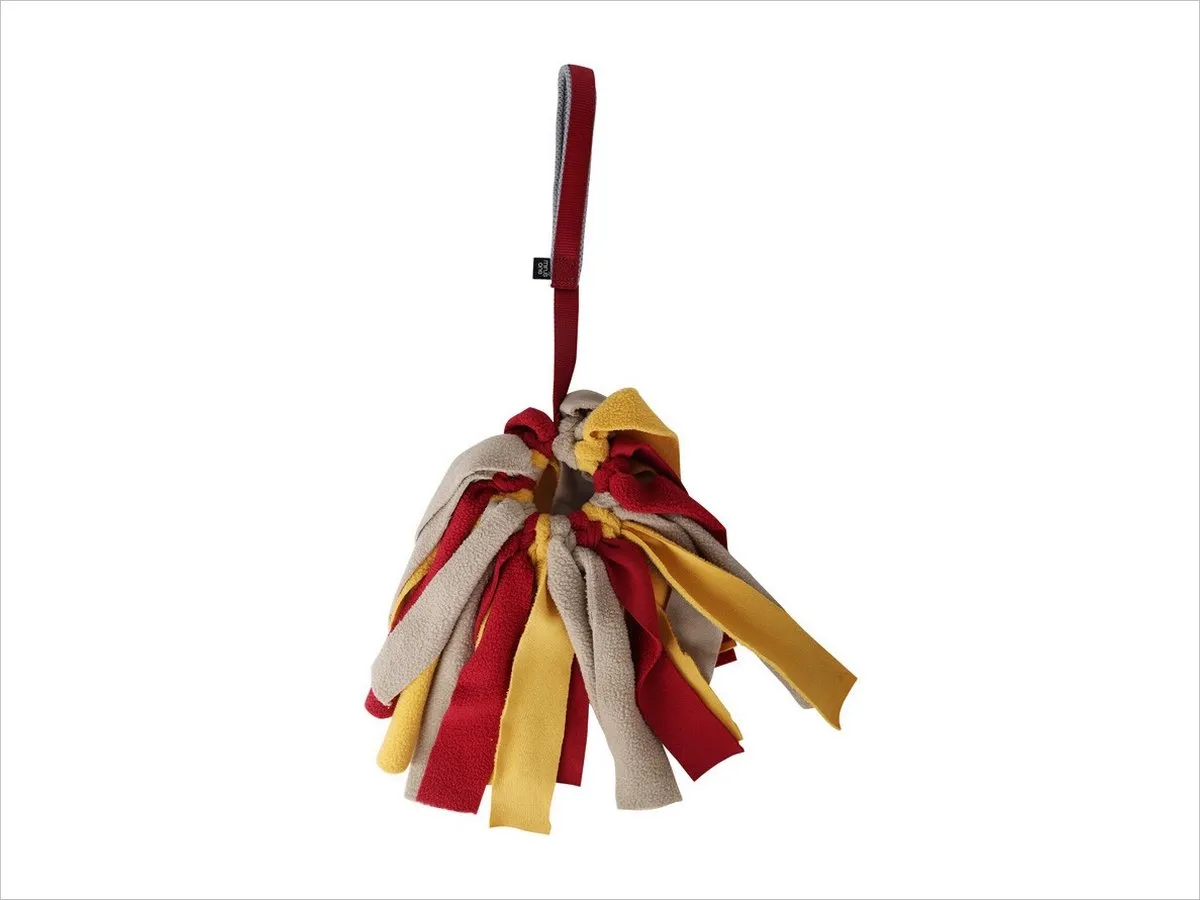 MINUS ONE FLEECE DOG TUG TOY - FLEECE TUG MOP