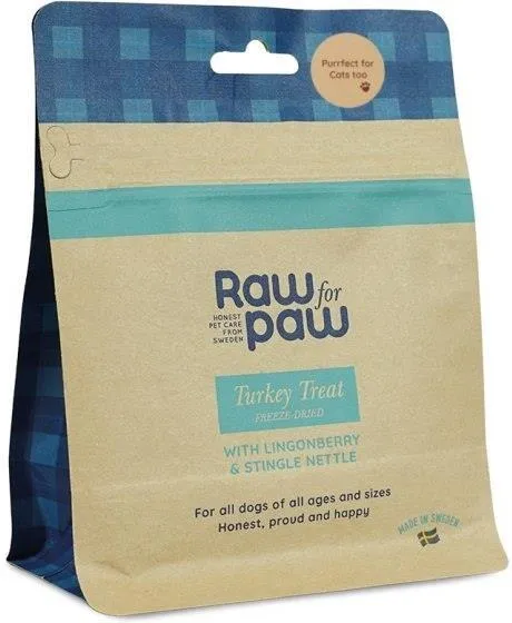 RAW FOR PAW TURKEY - INDYK LIOFILIZOWANE PRZYSMAKI (50G)