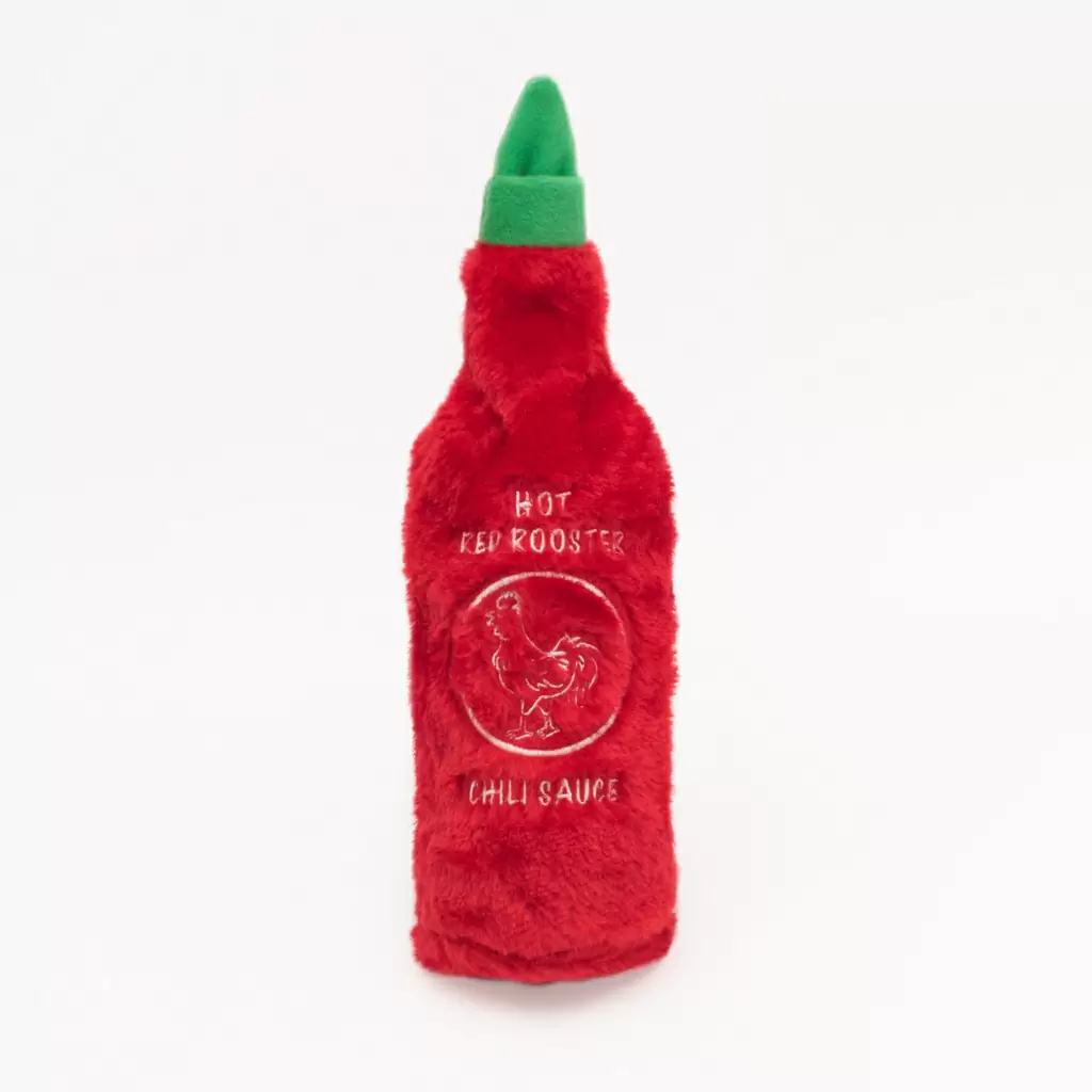 ZIPPY PAWS HOT SAUCE CRUSHERZ RED ROOSTER