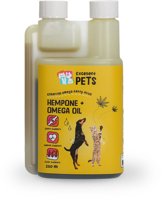 EXCELLENT PETS HEMPONE + OMEGA OIL 250ML - OLEJ