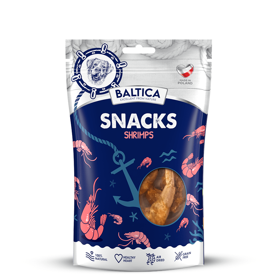 BALTICA EXCELLENT PRZYSMAKI DLA PSA SNACKS SHRIMPS 40G