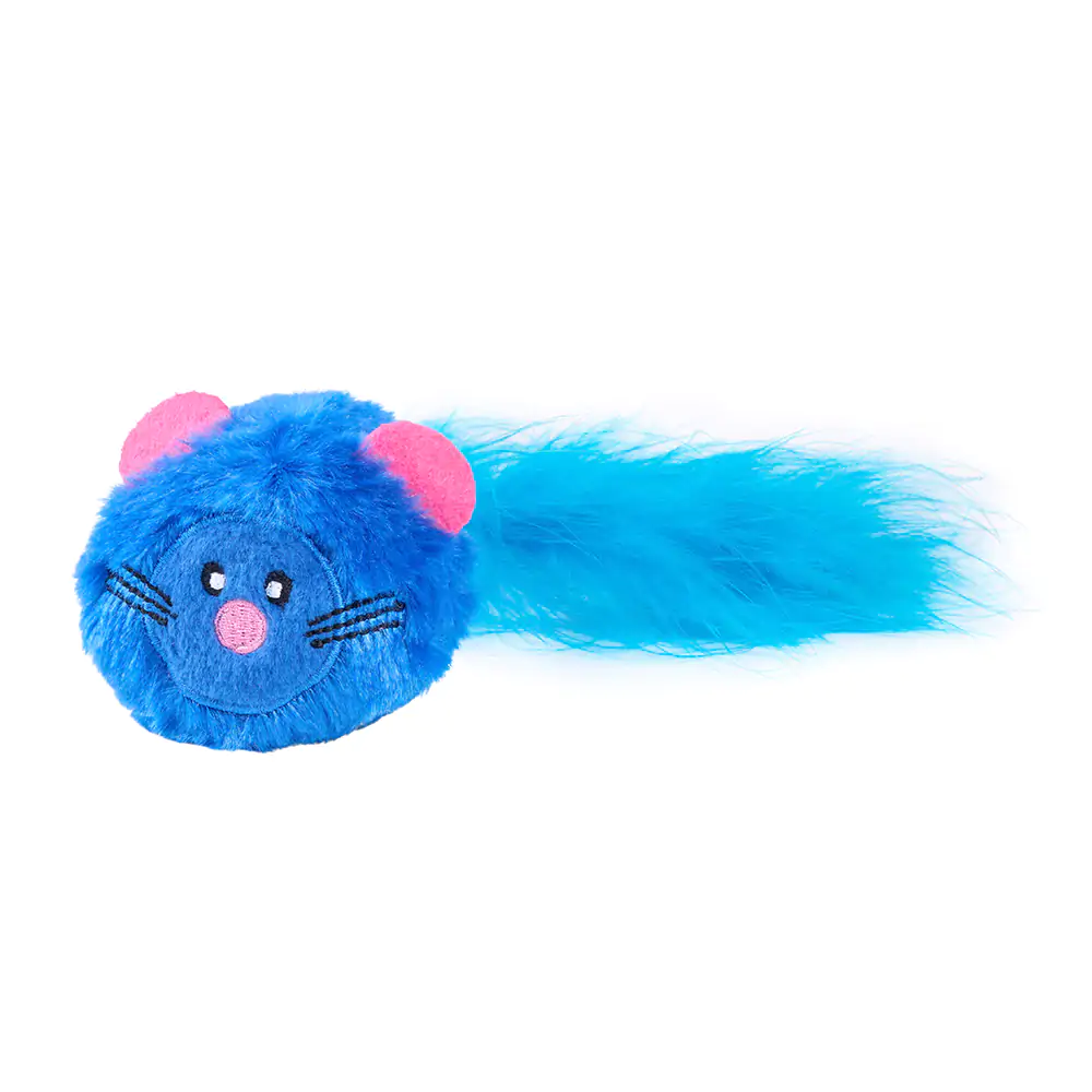 ZIPPY CLAWS REFILLABLEZ BUSHY THROW MOUSE