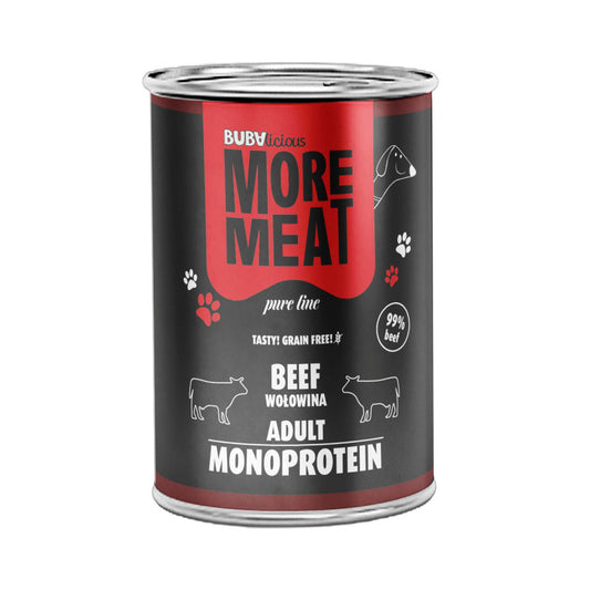 BUBA BUBALICIOUS MONO PURE MOKRA KARMA DLA PSA WOŁOWINA 400G