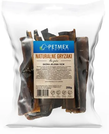 PETMEX SKÓRA JELENIA 15CM 200G