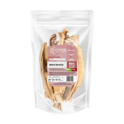 MEATSTUFF GRYZAK DLA PSA SKÓRA BARANIA 15CM 100G