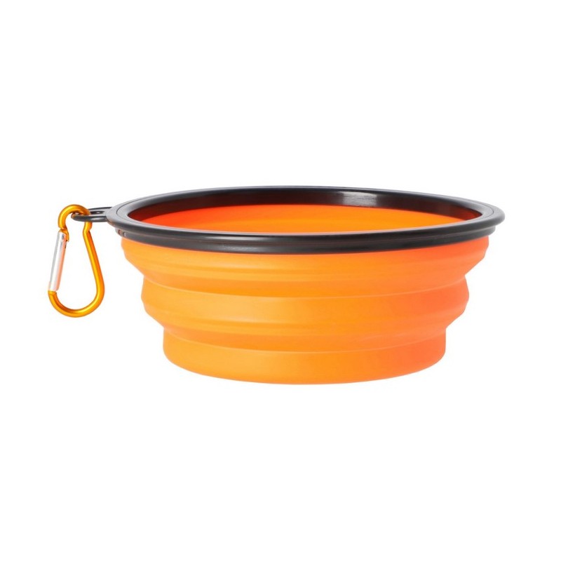 DINGO MISKA PODRÓŻNA VASCO, SILIKONOWA, SKŁADANA POJ. 650 ML