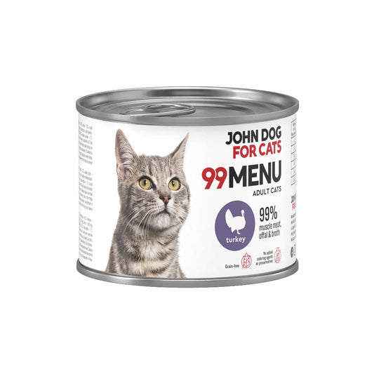 JOHN DOG 99MENU MOKRA KARMA KOT INDYK 200G
