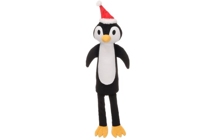 FLAMINGO CHRISTMAS TOY PATRA PENGUIN BLACK 15X9X45CM