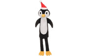 FLAMINGO CHRISTMAS TOY PATRA PENGUIN BLACK 15X9X45CM