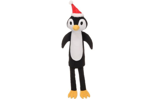 FLAMINGO CHRISTMAS TOY PATRA PENGUIN BLACK 15X9X45CM