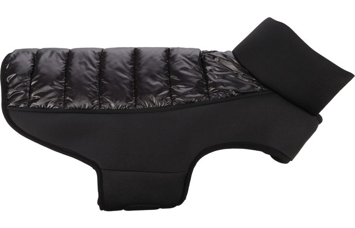 FLAMINGO COAT JAKARO BLACK 35CM