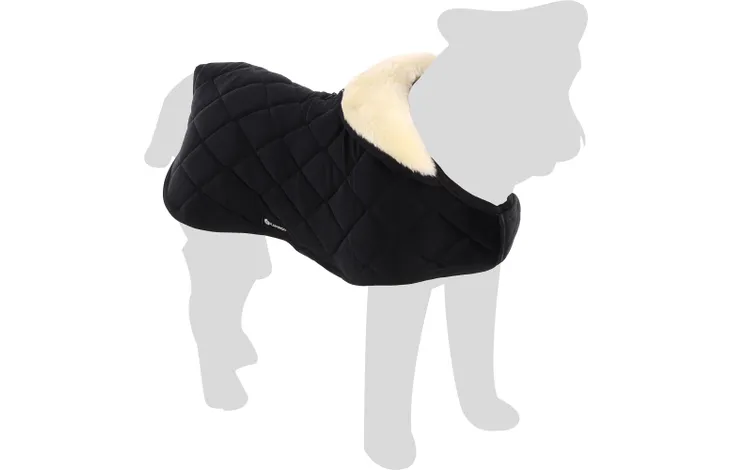 FLAMINGO WINTER COAT JAFFA BLACK 55CM