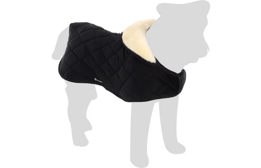 FLAMINGO WINTER COAT JAFFA BLACK 55CM