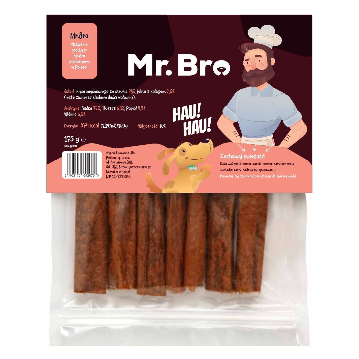 MR BRO CYGARO ZE STRUSIA 7 SZT
