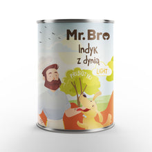MR BRO MOKRA KARMA PIES LIGHT INDYK Z DYNIĄ 400G