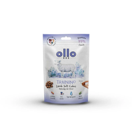 OLLO AIR DRIED PRZYSMAKI DLA PSA LAMB SOFT CUBES 80G