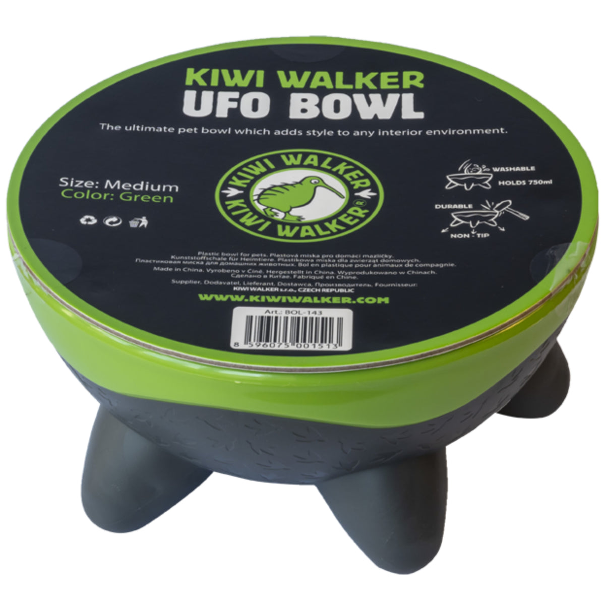 KIWI WALKER UFO BOWL MISKA ZIELONA