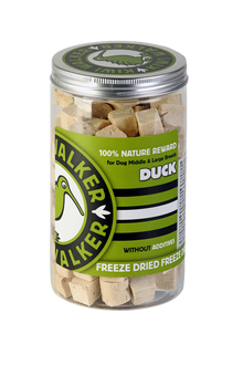 KIWI WALKER 100% KACZKA LIOFILIZOWANE SMACZKI DLA DUŻYCH PSÓW 115G