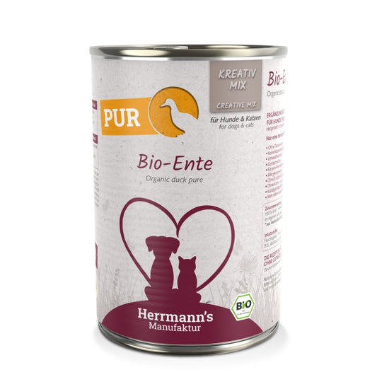 HERRMANN'S MANUFAKTUR MOKRA KARMA DLA PSA MOKRA KARMA DLA KOTA ENTE KACZKA 400G
