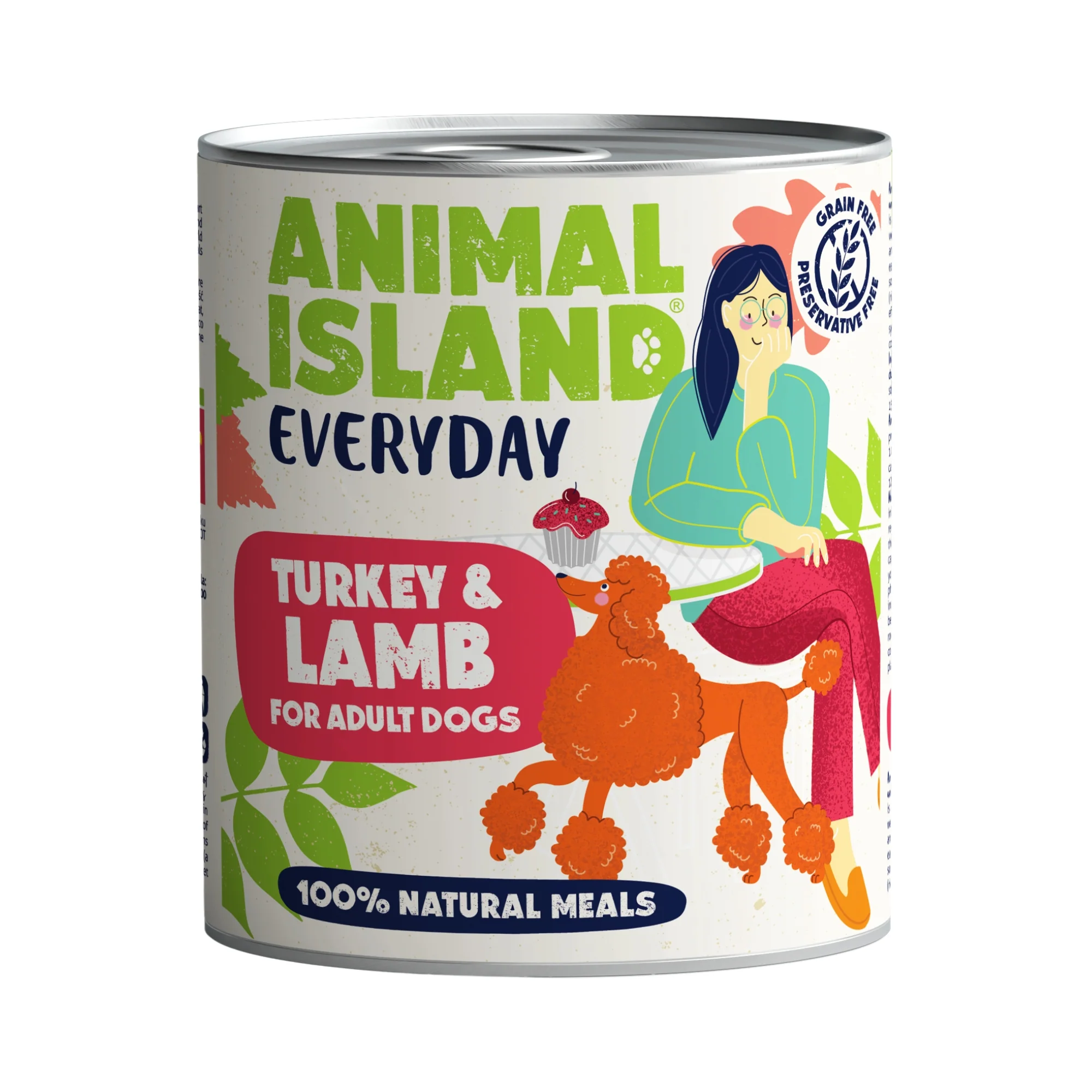 ANIMAL ISLAND MOKRA KARMA DLA PSA EVERYDAY INDYK JAGNIĘCINA 800G