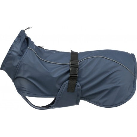 TRIXIE BE NORDIC HUSUM PŁASZCZYK PRZECIWDESZCZOWY, NIEBIESKI, XS: 30 CM