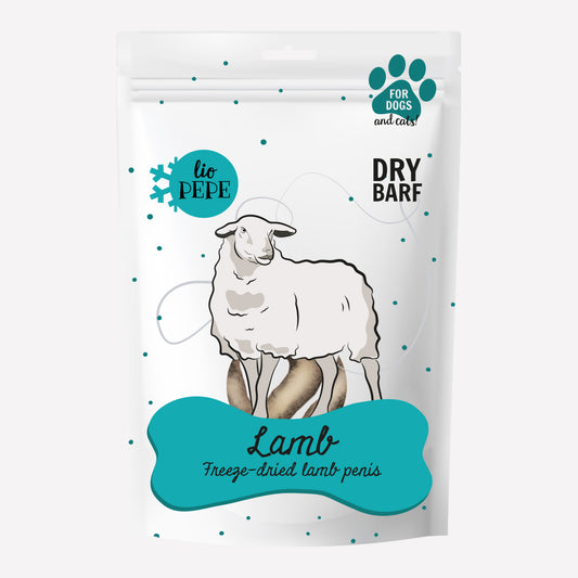 PAKA ZWIERZAKA PEPE PP LIO LAMB PENIS (PENIS JAGNIĘCY) 60G