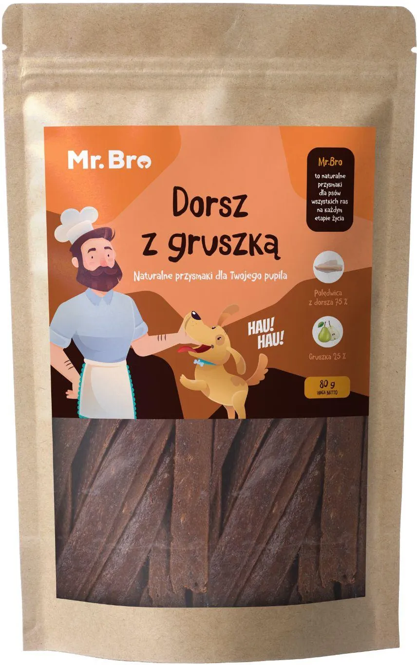 MR BRO STRIPS DORSZ GRUSZKA 80G
