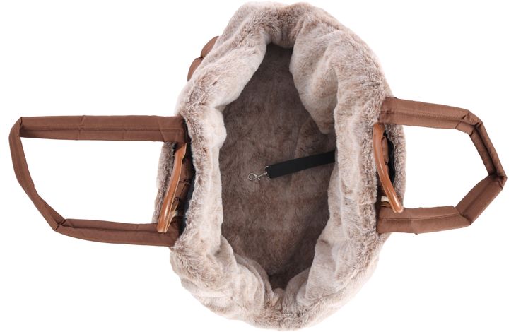 FLAMINGO CARRYING BAG TUKE BROWN 41X28X30CM