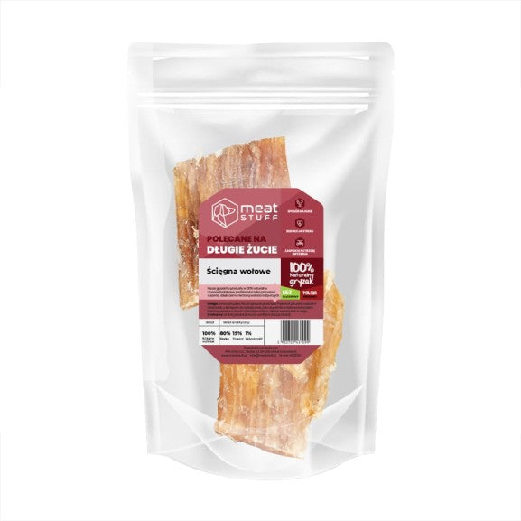 MEATSTUFF GRYZAK DLA PSA ŚCIĘGNA WOŁOWE 200 G