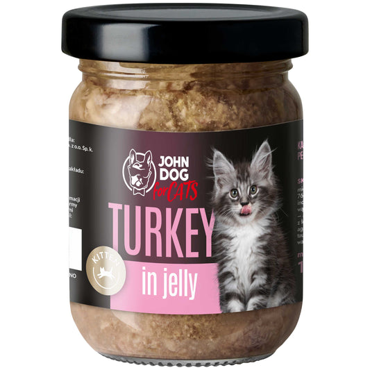 JOHN DOG MOKRA KARMA KOT KITTEN GALARETKA INDYK 100G