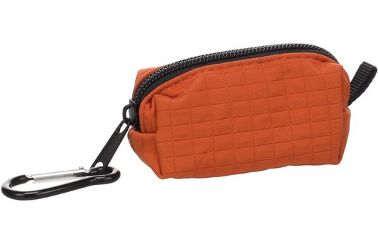 FLAMINGO POOP BAG HOLDER VIKA ORANGE + 1 ROLL 9X4X5,5CM