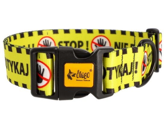 DINGO OBROŻA DLA PSA REGULOWANA CITY - NIE DOTYKAJ 4,0 X 75 CM