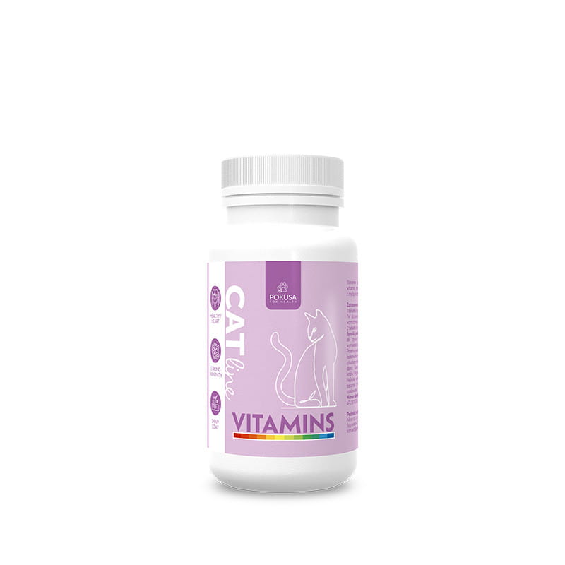 POKUSA CAT LINE VITAMIS 90 TABLETEK